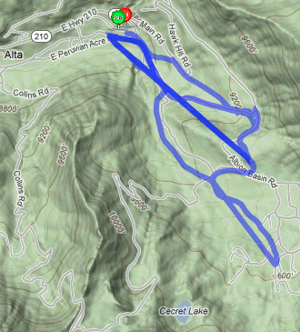 Alta trails